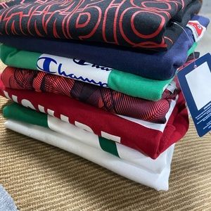 Small…medium… large…xl for boys in excellent condition some new with tags